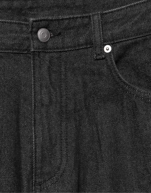 Pull&Bear Straight-leg jeans in black, 7 of 7
