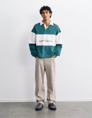 Pull & Bear Straight-leg Jeans In Neutral