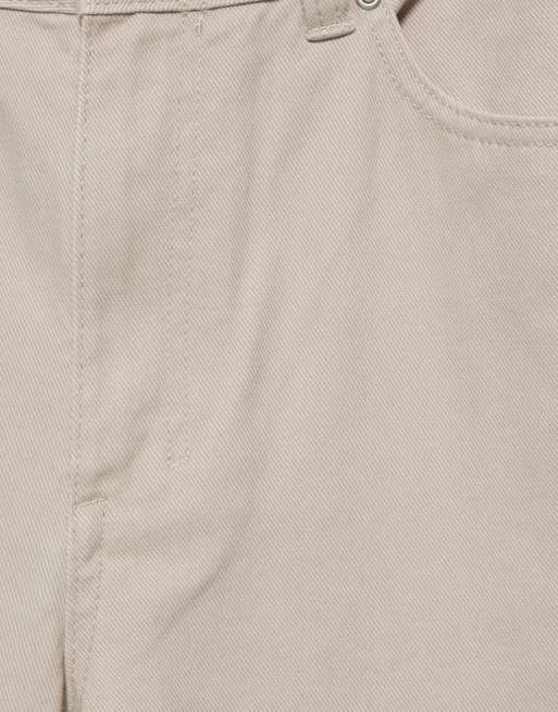 Pull&Bear Straight-leg jeans in stone, 7 of 7