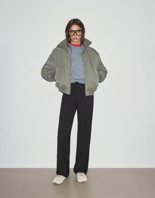 Pull&Bear tailoring set in black, 2 of 3