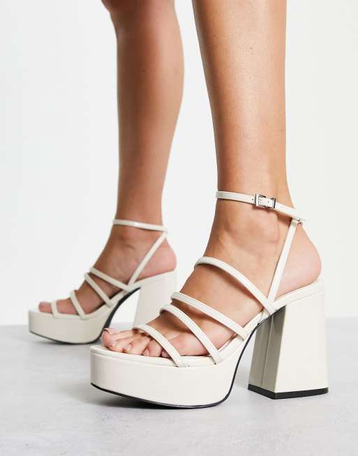 Pull and bear hot sale platform sandals