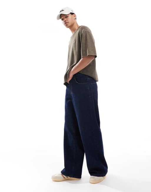 Pull&Bear - Strikket T-shirt i forvasket kaki, 2 af 4