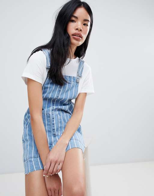 Overall sales dress striped