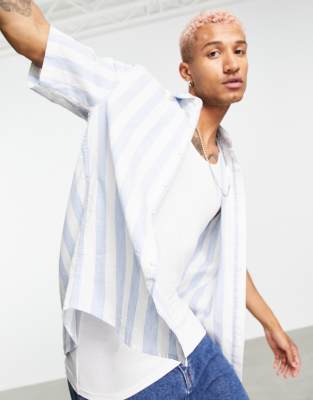 pull and bear striped shirt