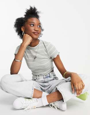 pull and bear striped t shirt