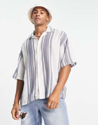 pull and bear striped shirt
