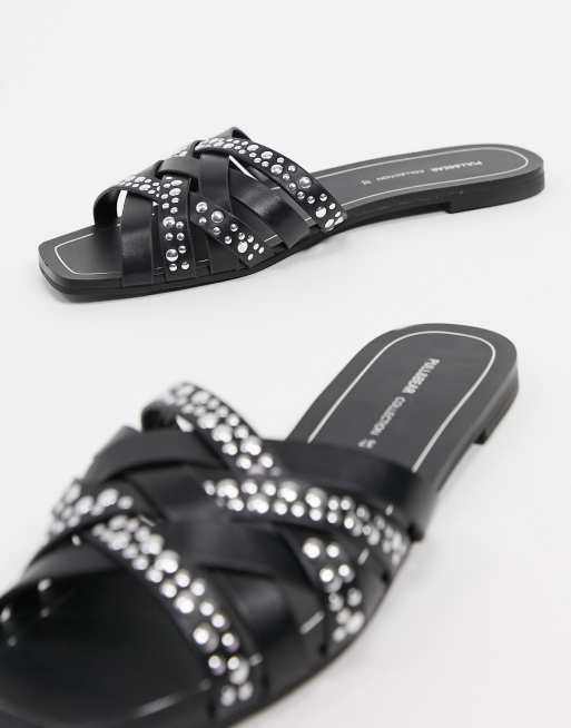 pull and bear flat sandals