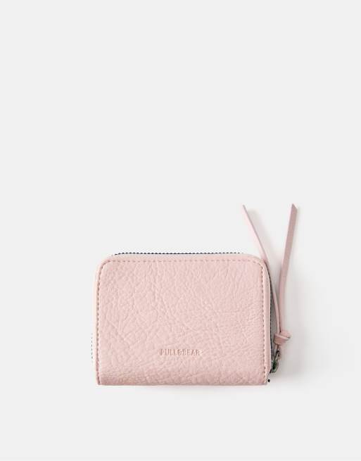 Pull&Bear Studded wallet in pink, 2 of 5