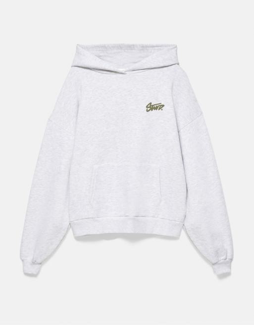 Pull&Bear Stwd 91 capuche gris chiné, 5 de 7