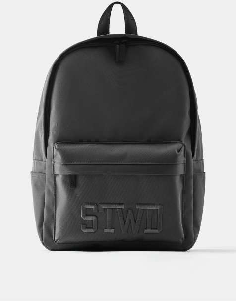 Pull&Bear Stwd backpack in grey - view 1