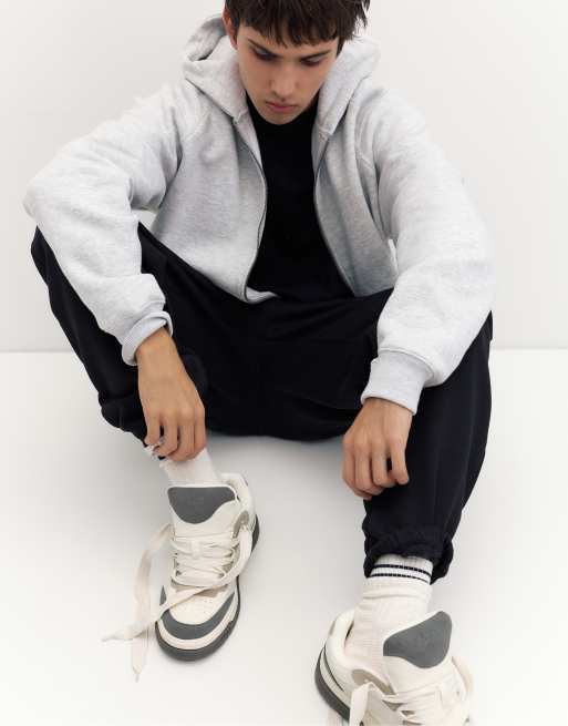Pull&Bear Stwd baskets de skate à contraste, 6 de 6