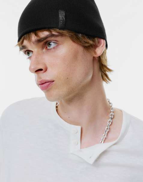 Pull&Bear - Stwd - Berretto nero con etichetta - view 1