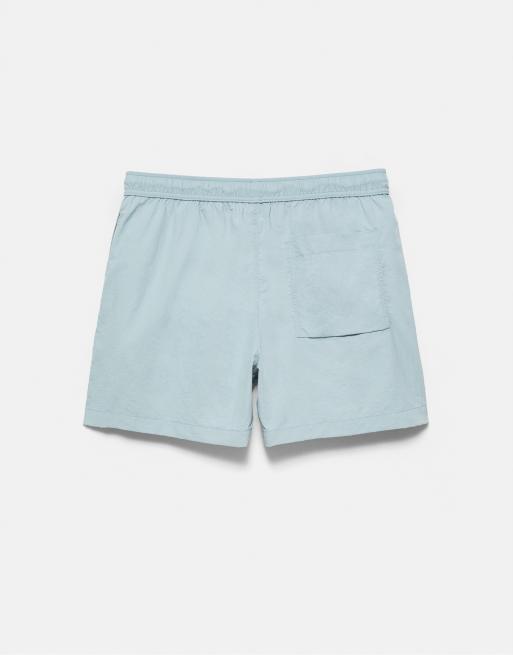 Pull&Bear Stwd board shorts in navy, 4 of 4