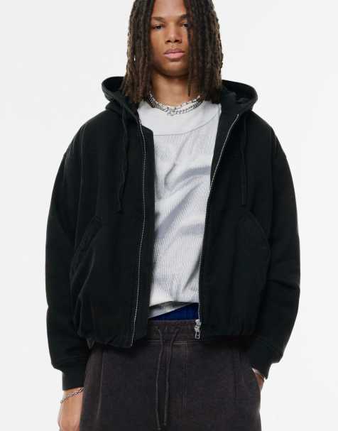 Pull&Bear - STWD - Bomber con cappuccio verde - view 1
