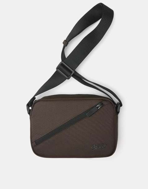 Pull&Bear - Stwd - Borsa a tracolla marrone - view 1