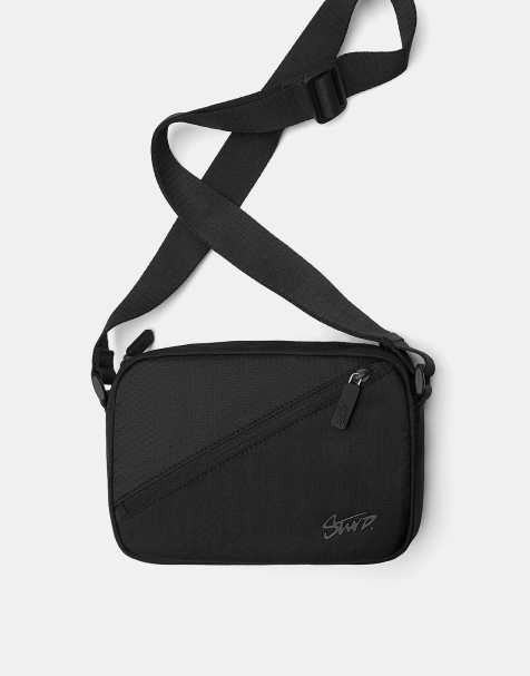 Pull&Bear - STWD - Borsa a tracolla nera - view 1