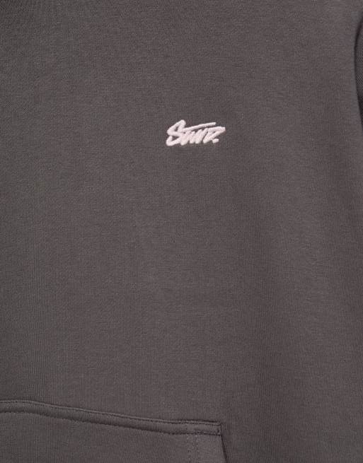 Pull&Bear Stwd boxy-fit hoodie in grey, 7 of 7