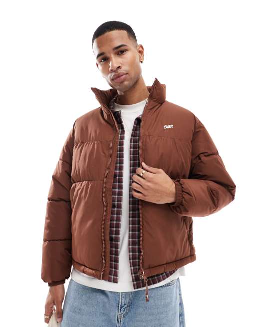 Pull&Bear – STWD – Brun pufferjacka