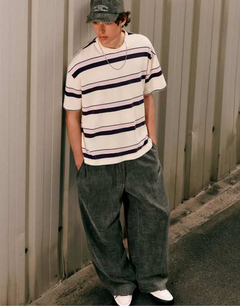 Pull&Bear - STWD - Brune joggingbukser - view 1