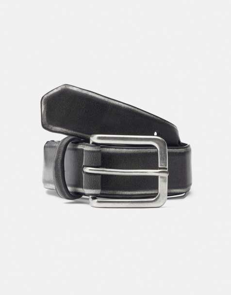 Pull&Bear - STWD - Ceinture effet usé - Noir - view 1