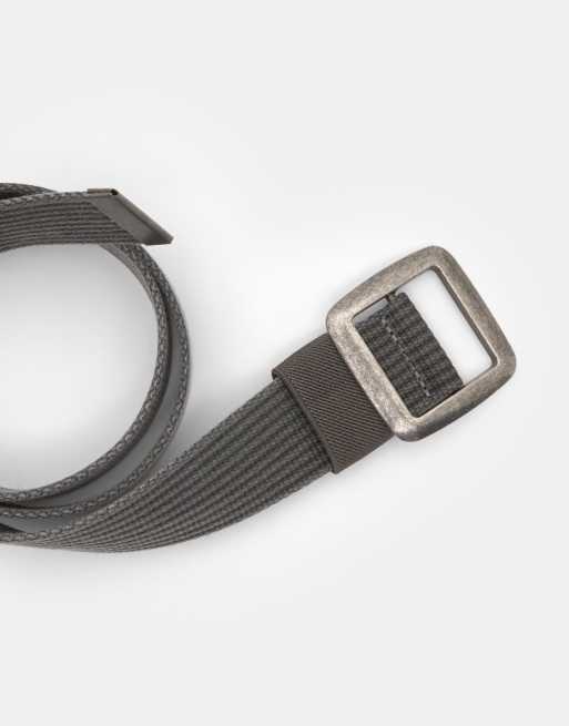 Pull&Bear STWD Ceinture Gris moyen décoloré ASOS