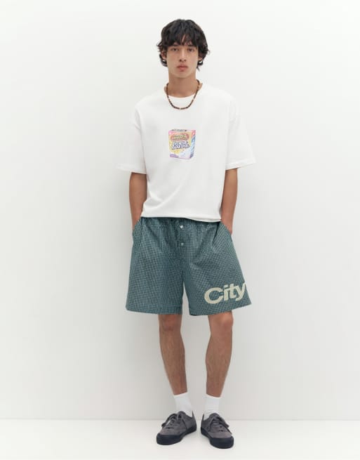 Pull&Bear Stwd detergent graphic t-shirt in white, 4 of 7