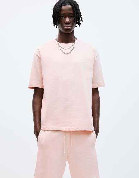 Pull&Bear - STWD - Felpa a maniche corte rosa - view 1