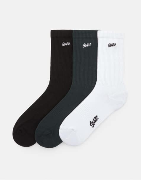 Pull&Bear – STWD – Flerfärgade strumpor, 3-pack - view 1