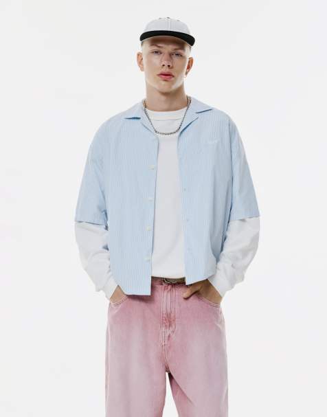 Pull&Bear – STWD – Gestreiftes Hemd - view 1