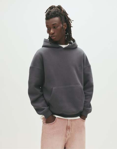 Pull&Bear Stwd hoodie in blue - view 1