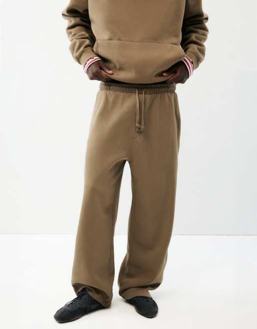 Pull&Bear Stwd Jogger-Hose in Braun, 4 von 6