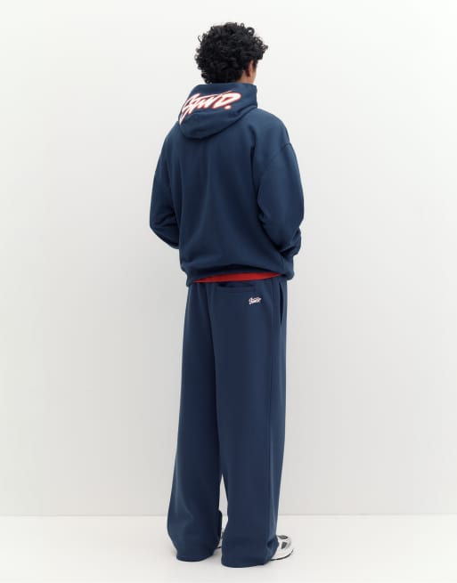 Pull&Bear Stwd joggers in blue, 2 of 7