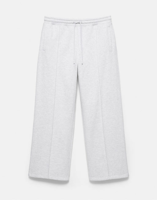 Pull&Bear Stwd joggers in pale marl, 6 of 7