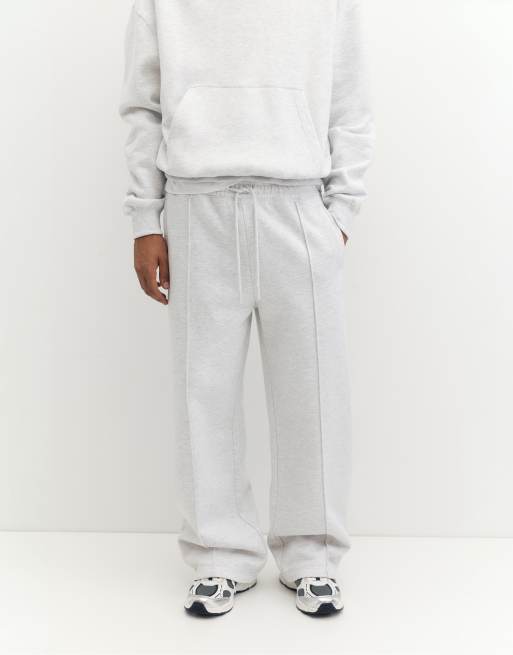 Pull&Bear - Stwd - Joggers mélange chiaro, 4 di 7