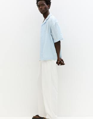 Pull&Bear – STWD – Jogging-Jeans in Ecru - view 1