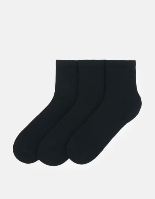 Pull&Bear - STWD - Lot de 3 paires de chaussettes - Multicolore