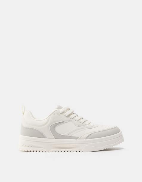 Pull&Bear - STWD Multi-piece - Råhvide sneakers - view 1