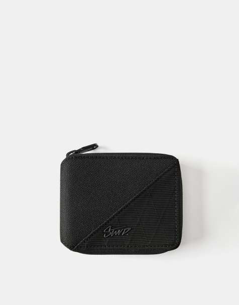 Pull&Bear Stwd nylon pung i sort - view 1