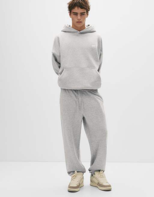 Pull&Bear - STWD - Pantalon de survêtement - Gris chiné | ASOS