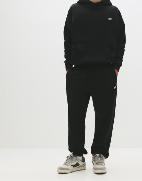 Pull&Bear - STWD - Pantalon de survêtement - Noir - view 1