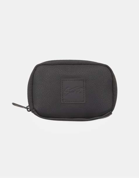 Pull&Bear - STWD - Portefeuille effet cuir - Noir - view 1