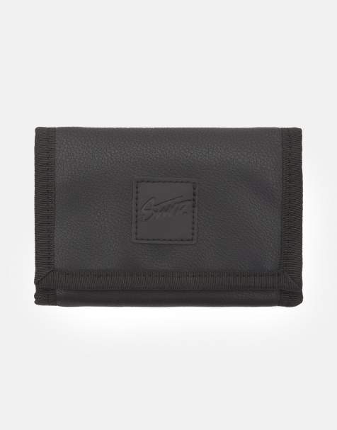 Pull&Bear - STWD - Portefeuille effet cuir - Noir - view 1