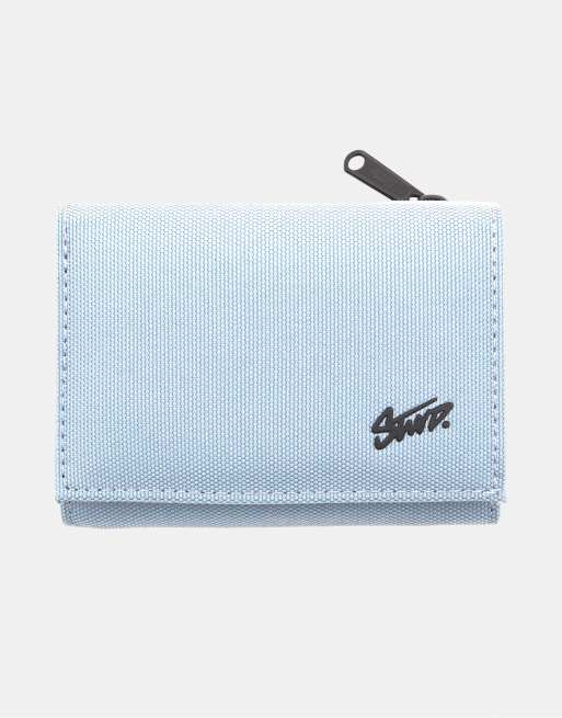 Pull&Bear - STWD - Portefeuille en tissu - Bleu