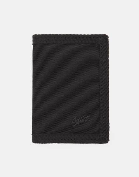 Pull&Bear - STWD - Portefeuille en tissu - Noir - view 1