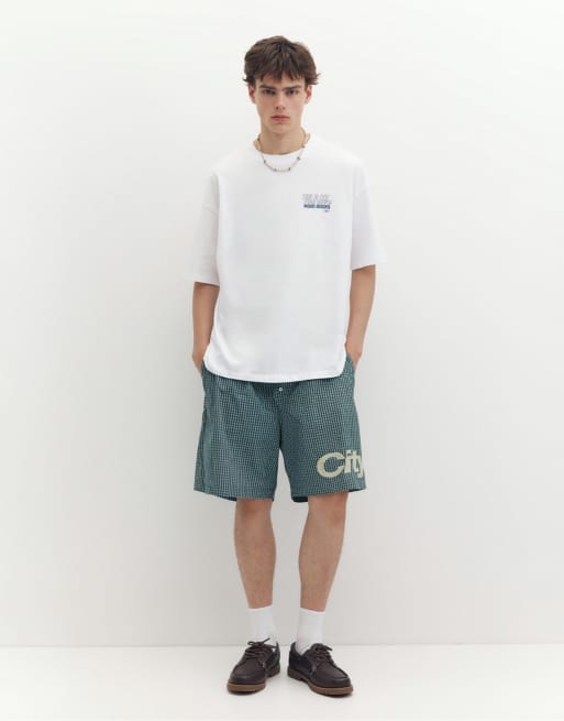 Pull&Bear - Stwd Private Archives - T-shirt à imprimé graphique - Blanc, 4 de 7