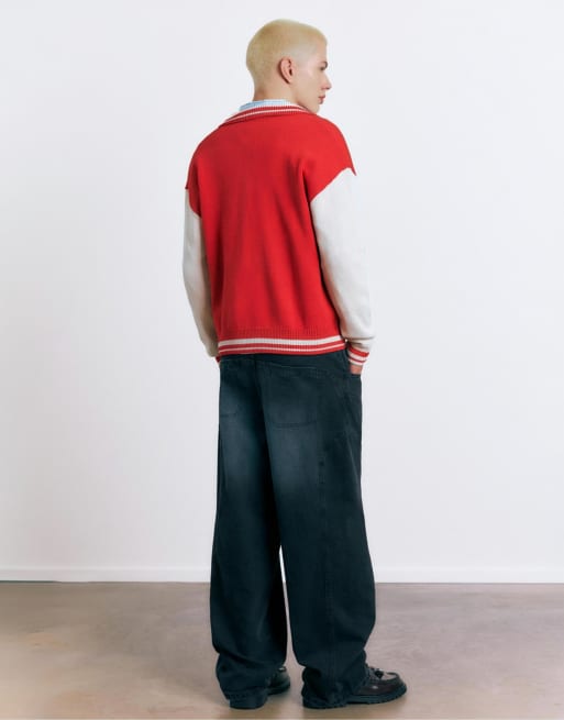 Pull&Bear – STWD – Röd kofta, 3 av 4
