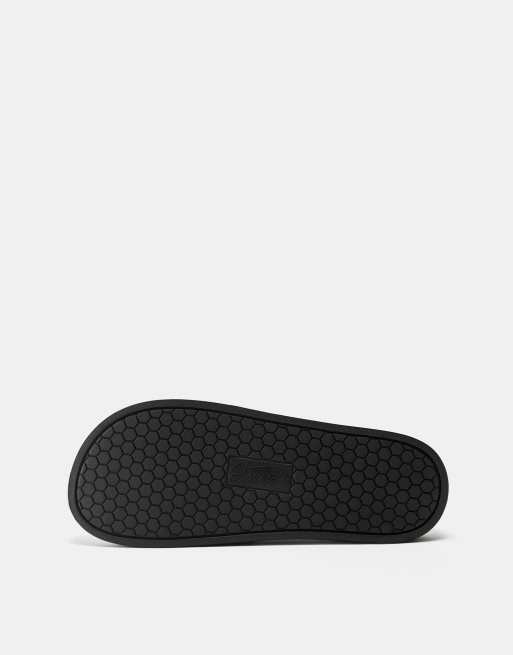 Pull&Bear - Stwd - Rubbersandalen in zwart, 3 van 4