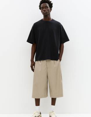 Pull&Bear STWD short sleeve t-shirt in black - view 1
