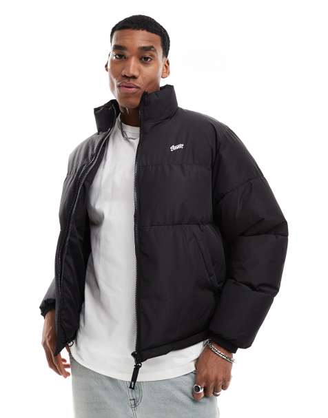 Pull&Bear - STWD - Sort dynejakke - view 1