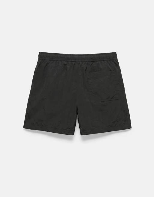 Pull&Bear Stwd surfershorts i sort, 4 af 4